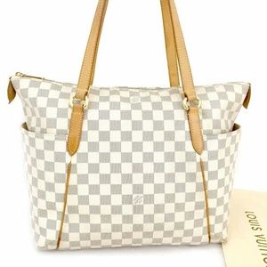 100% Auth Louis Vuitton Totally Azur MM Tote Bag